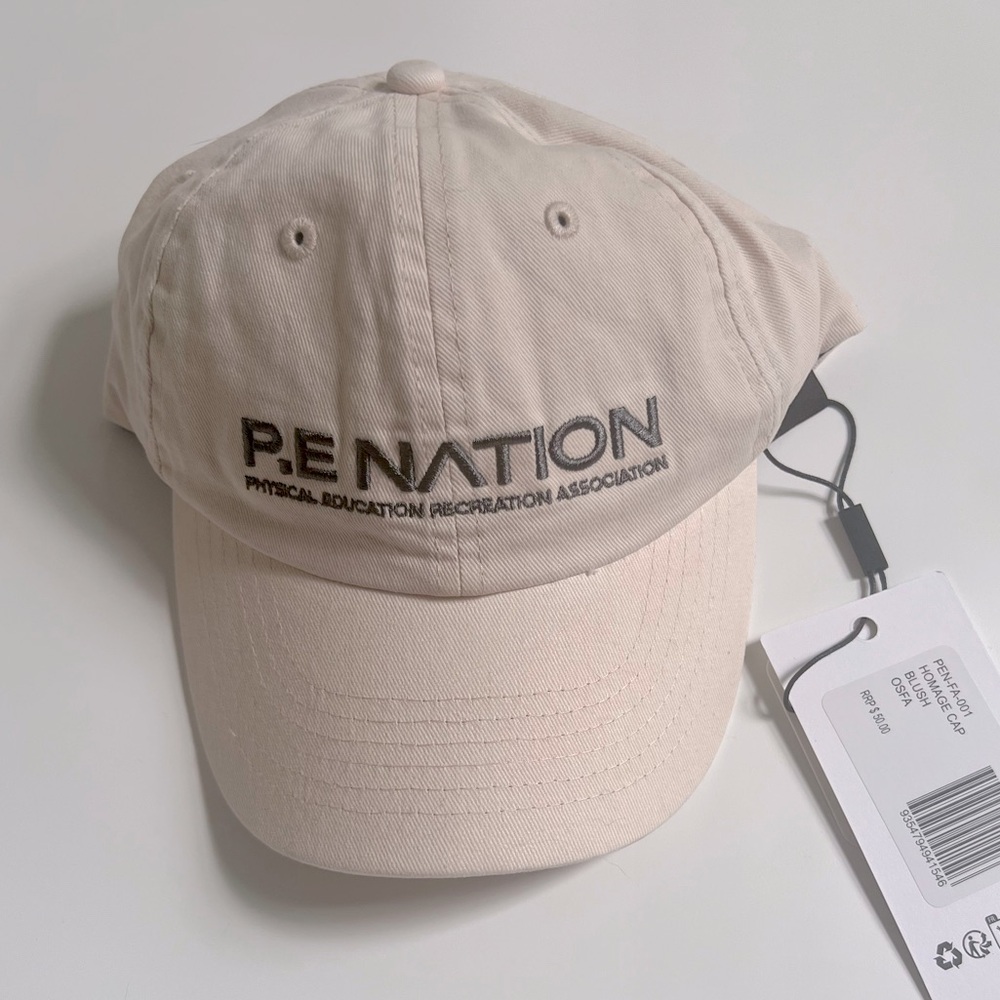 P.E Nation Cream Baseball Hat